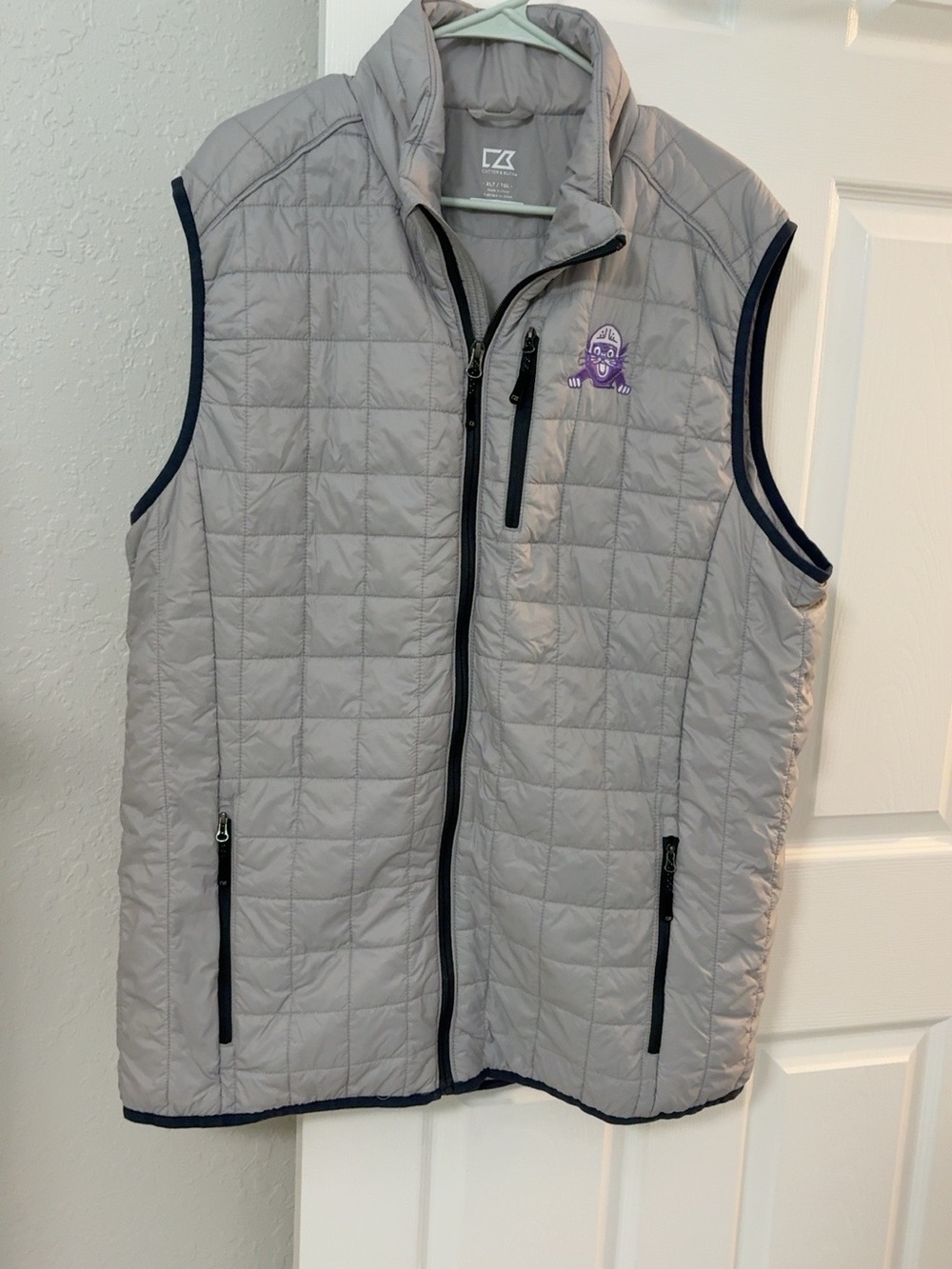 Cutter & Buck Rainier Recycled Insulated Puffer Men's Full Zip Vest
